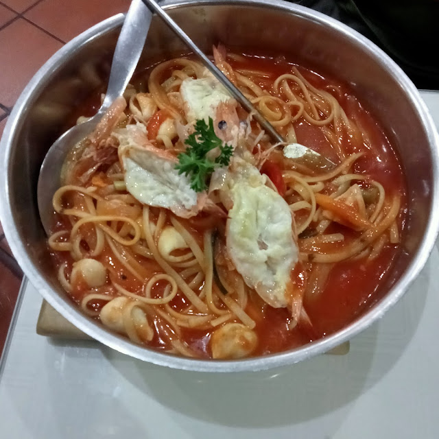 Pasta Prawns