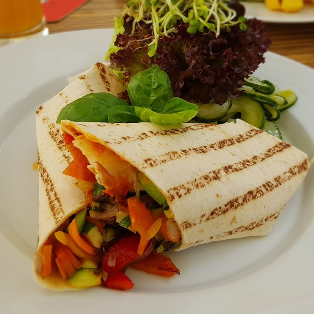 Wrap Mit Grillgemüse Vegan