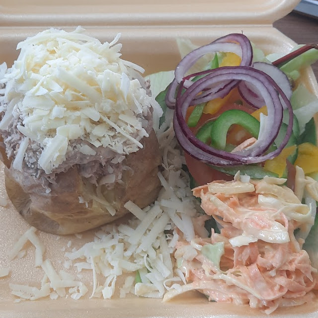 Jacket Potato with Tuna & Cheese
