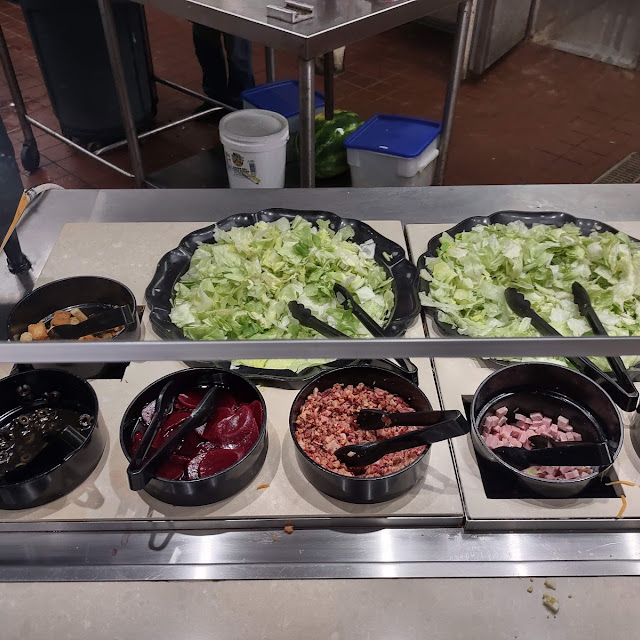 Caesar Side Salad Buffet