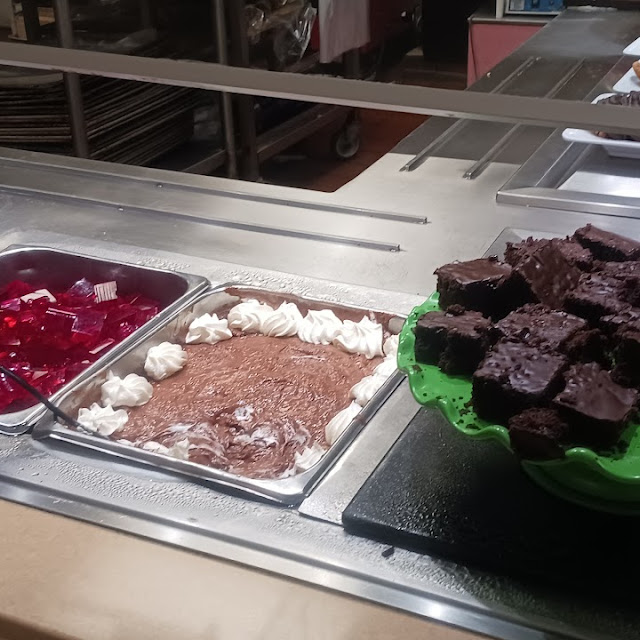 Brownies Jello and Chocolate Sumthing