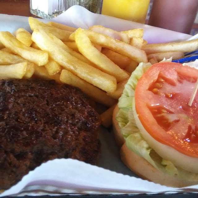 Burger and Fries