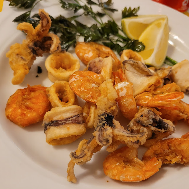 Frittura Mista Calamari E Gamberetti