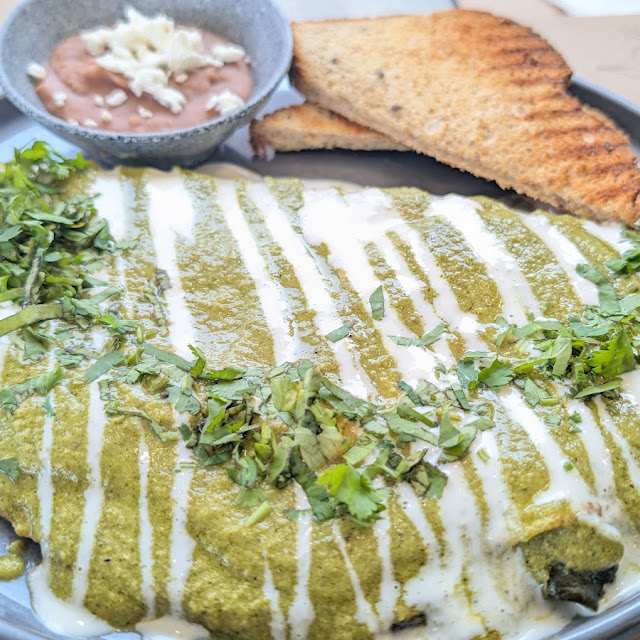 Poblano Omelette
