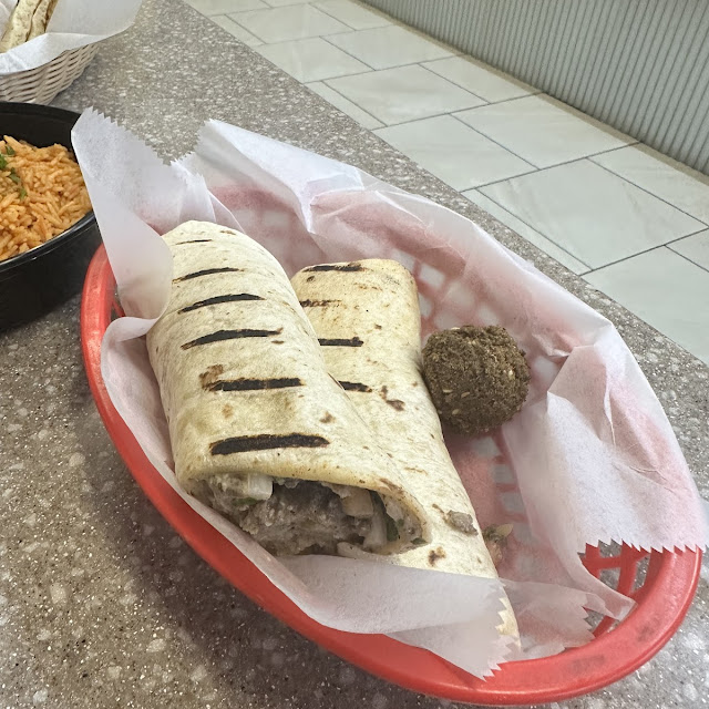 Beef Shawarma Wrap
