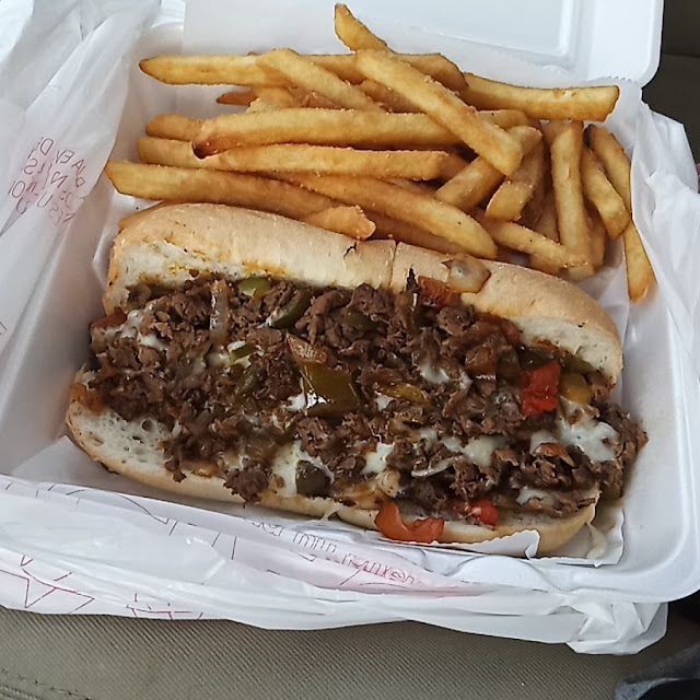 Philly Cheese Steak Sandwich