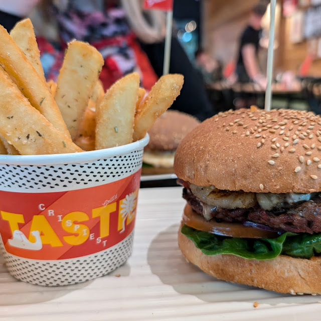 Burger and Fries