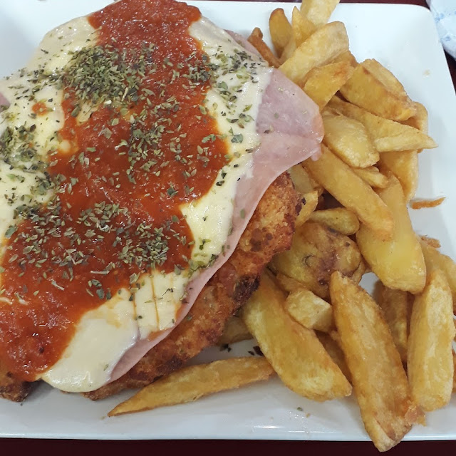 Milanesa de Pollo Napolitana