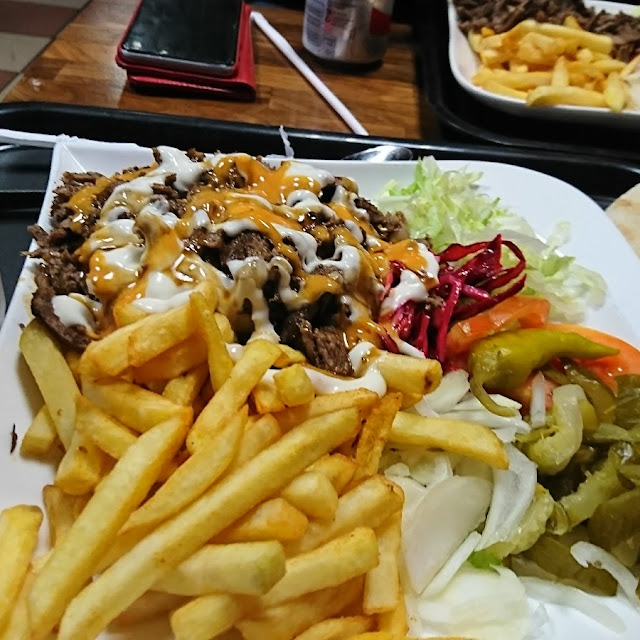 Kebabsallad