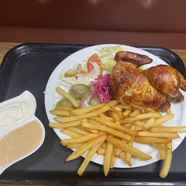 Fried Chicken with Fries