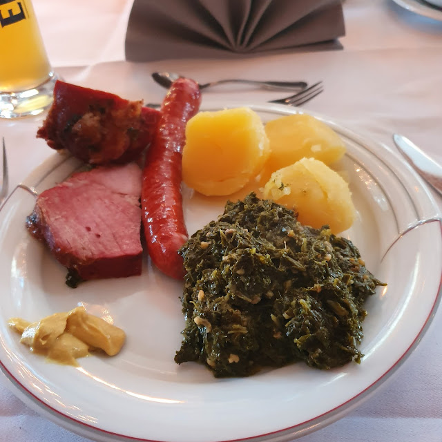 Grünkohlplatte