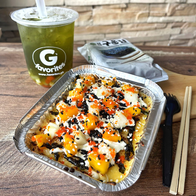 Cala Maki Bajed Sushi with Green Apple Fruit Tea