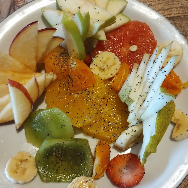 Plato de Frutas de Estacion