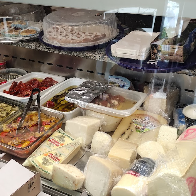 Käse Theke Antipasti