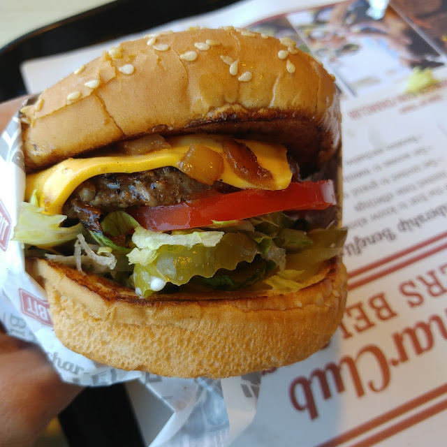 Charburger with Cheese
