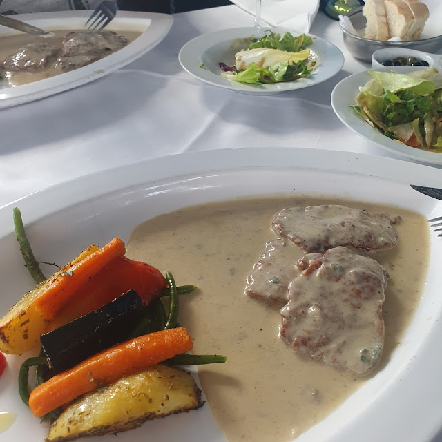 Kalbsmedalion In Gorgonzola