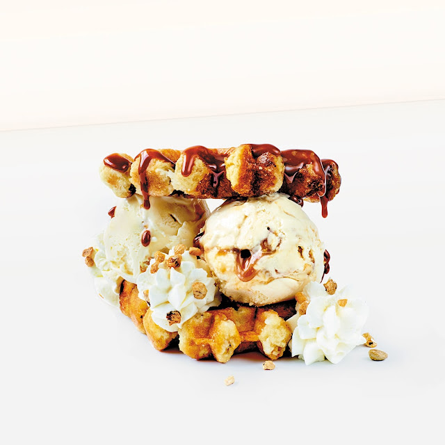 Caramel Belgian Waffle