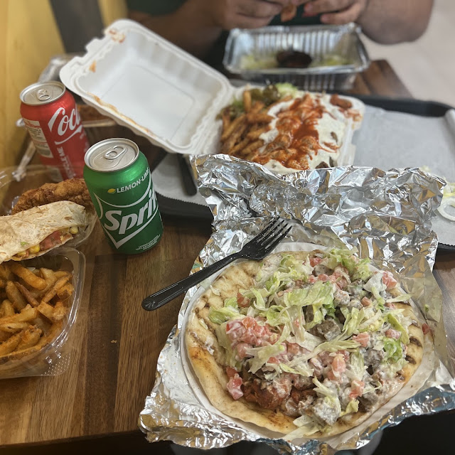 Jerk Chicken & Lamb Gyro