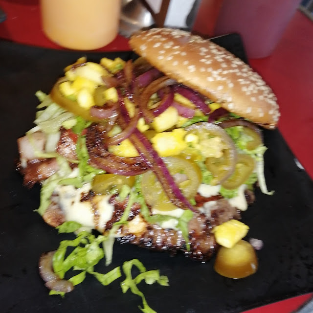 Hamburguesa de Arrachera