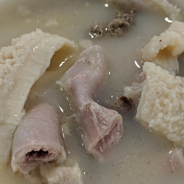 Ox Bone Soup Mixed with Intestines