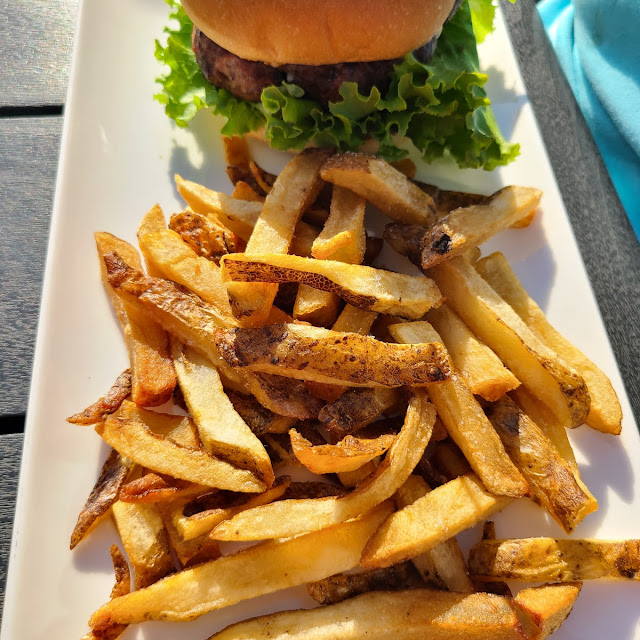 Burger and Fries