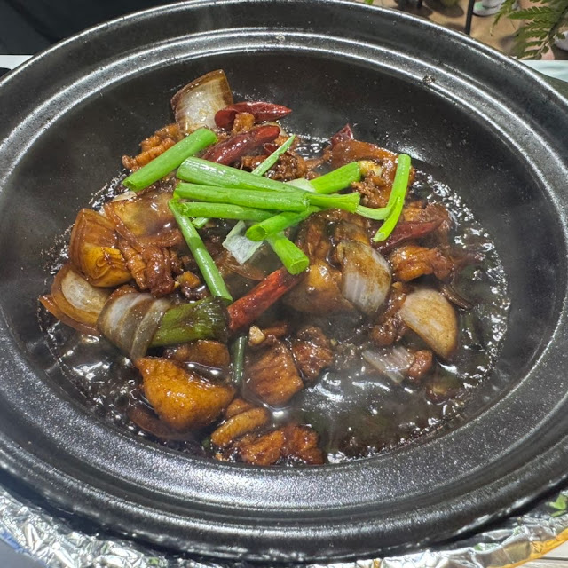 砂煲干肉骨茶唯一面 claypot dry bak kut teh with wei yi mee