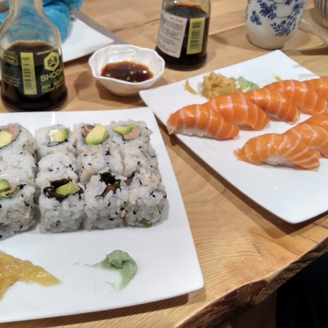 Sushis Frais de Saumon