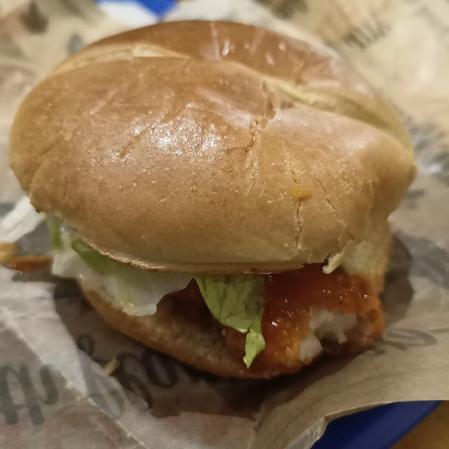 Buffalo Chicken Burger