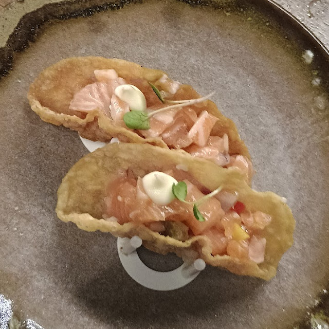 Taco Com Salmão