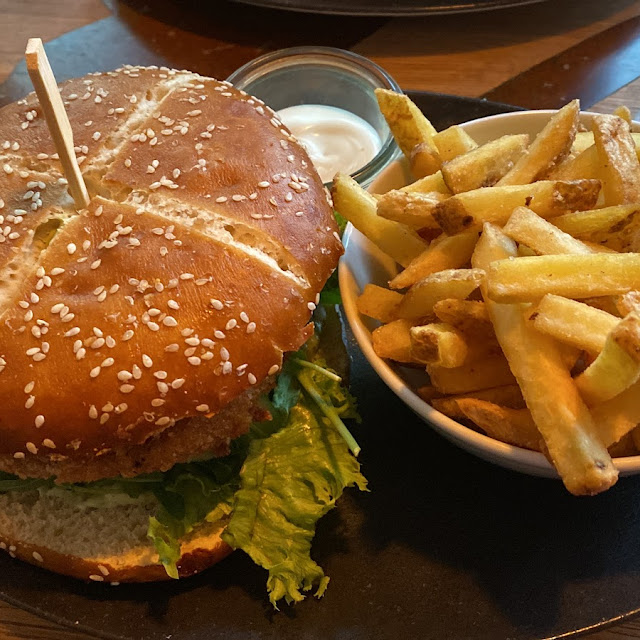 Veganer Burger
