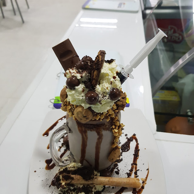 Malteada de Topping de Chocolate