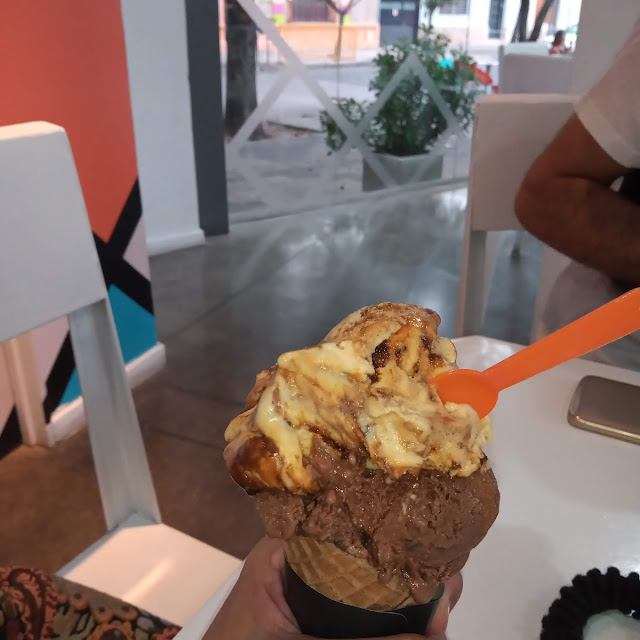 Helado de Chocolate Y Tiramisú