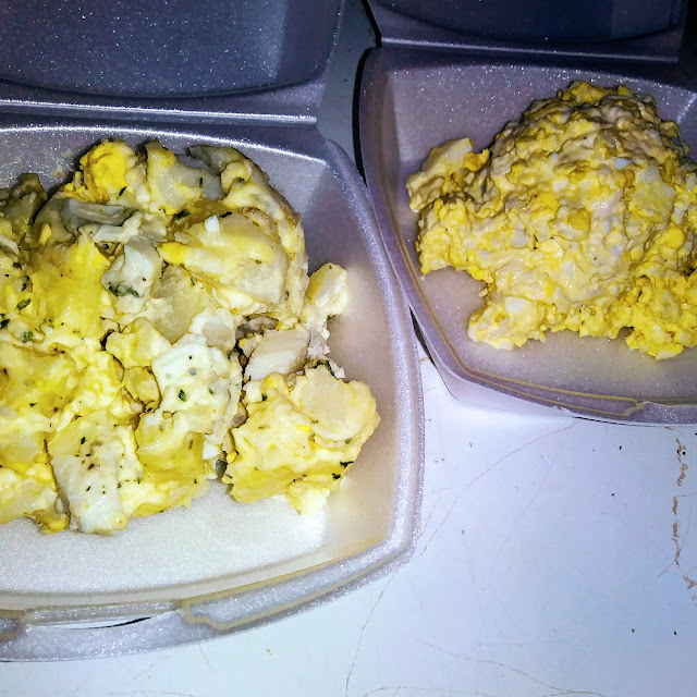 Potato Salad and Egg Salad