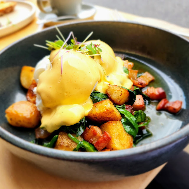 Chorizo Hash Benedict