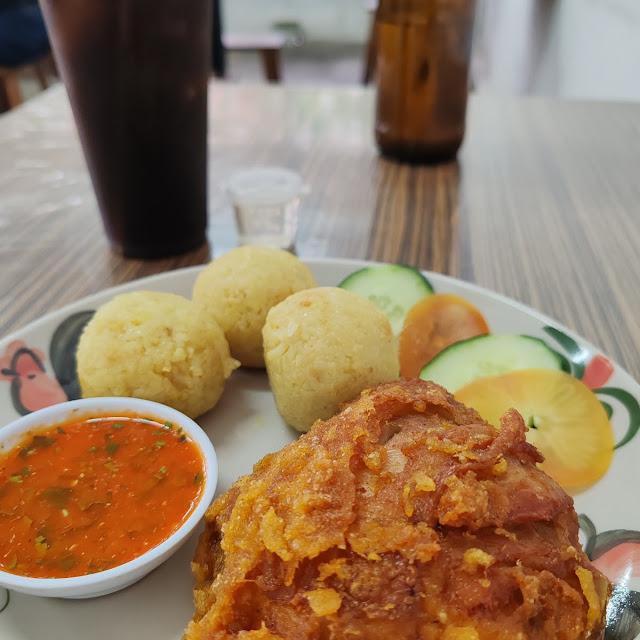Fried Chicken Rice Balls