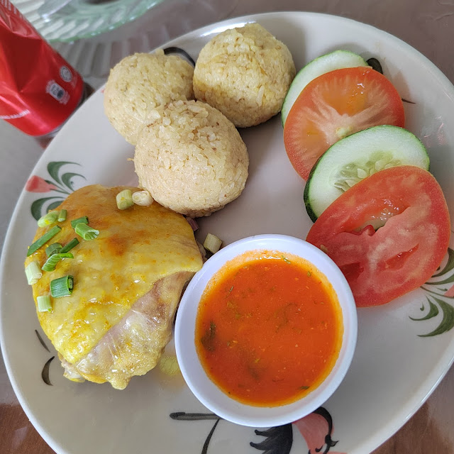Chicken Rice Ball Set Ala Carte RM11 90 Thigh 3 Rice Ball