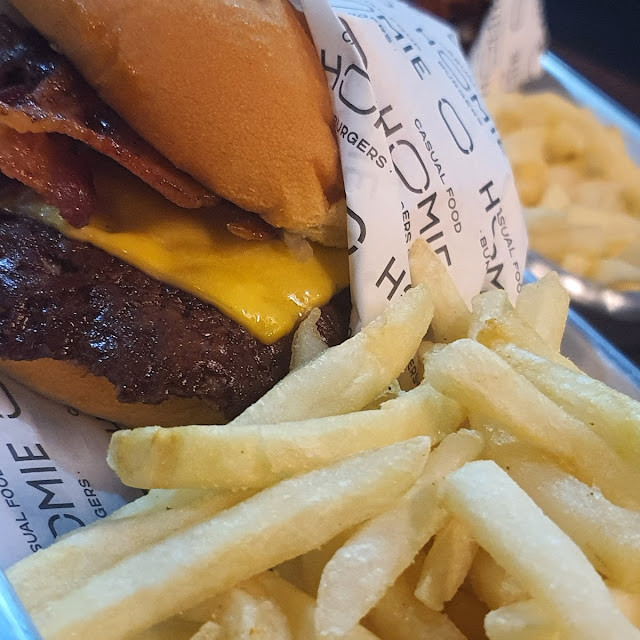 Bacon Cheese Smash Burguer