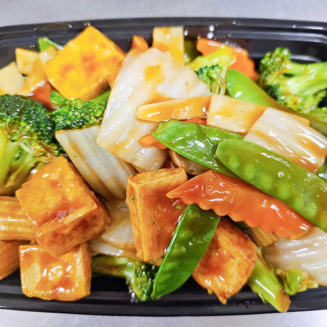 Double Delight in Garlic Sauce