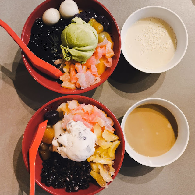 Grass Jelly Signature Vanilla Ice Cream