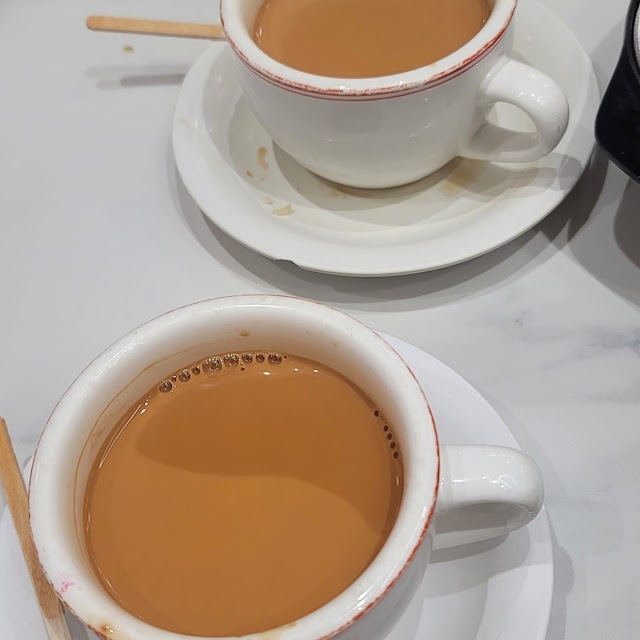 Hong Kong Style Coffee with Milk Tea Hot