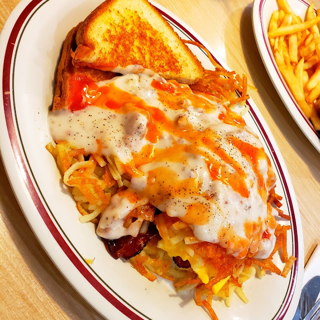 Sausage and Bacon Stuffed Hashbrowns