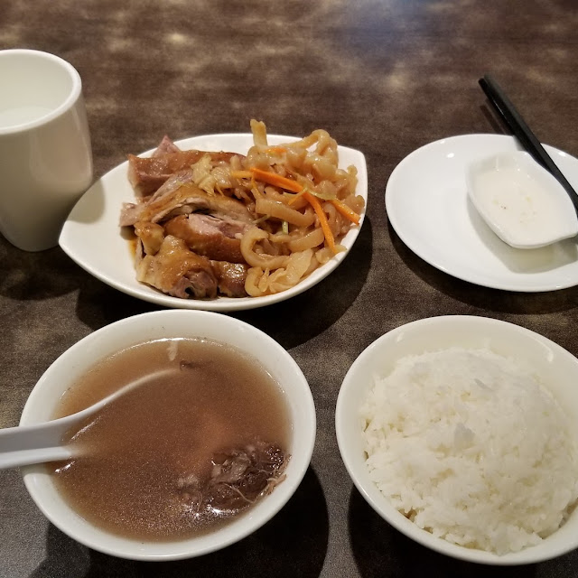 鹵水鵝雙拼套餐