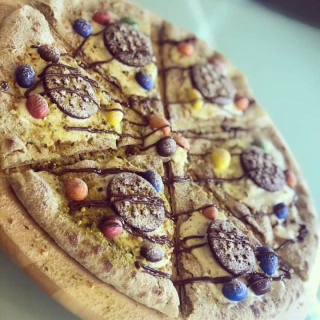 Pizza Nutella A Pistacchio