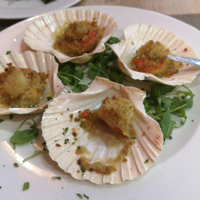 Capesante Gratinate
