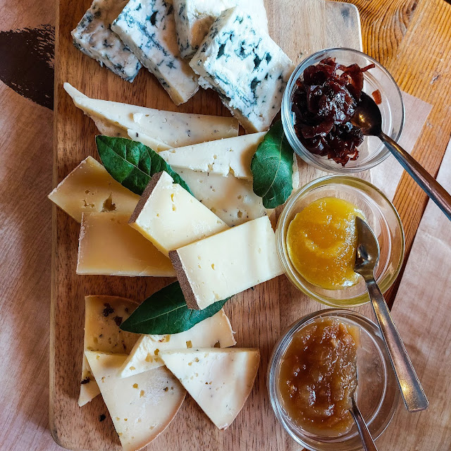 Choice of Cheeses with Spicy Fruit Jam