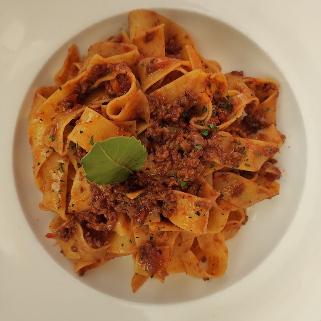 Pappardelle Al Ragù Di Cervo