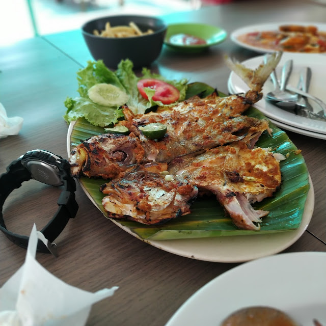 Ikan Kwe Bakar