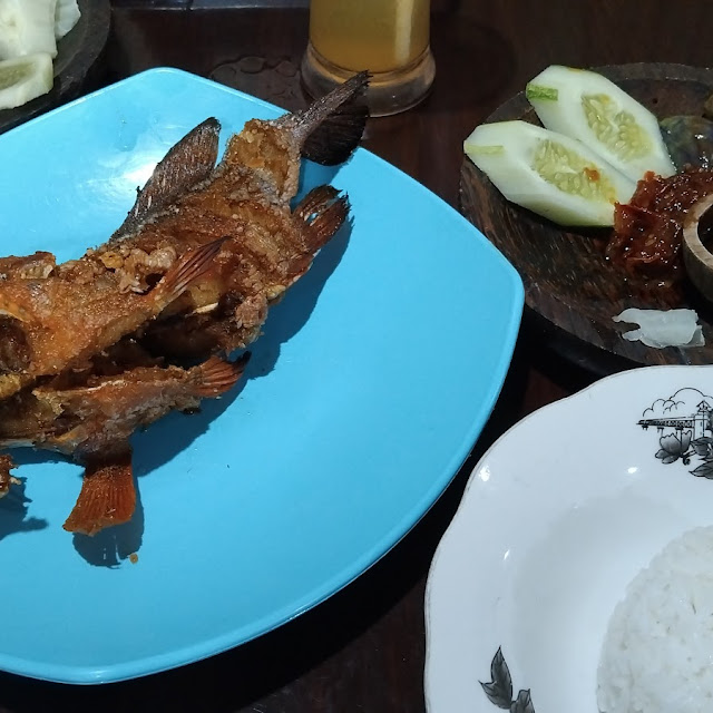 Ikan Kerapu Goreng