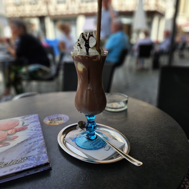 Kleine Eisschokolade