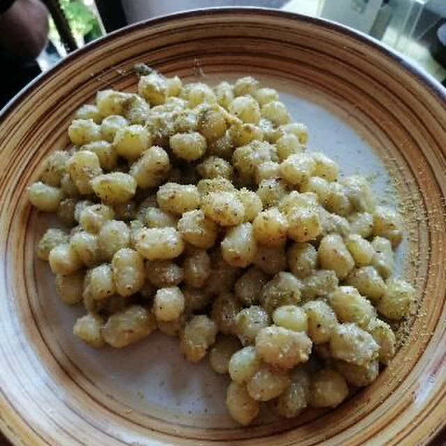 Gnocchetti Di Patate Al Pistacchio